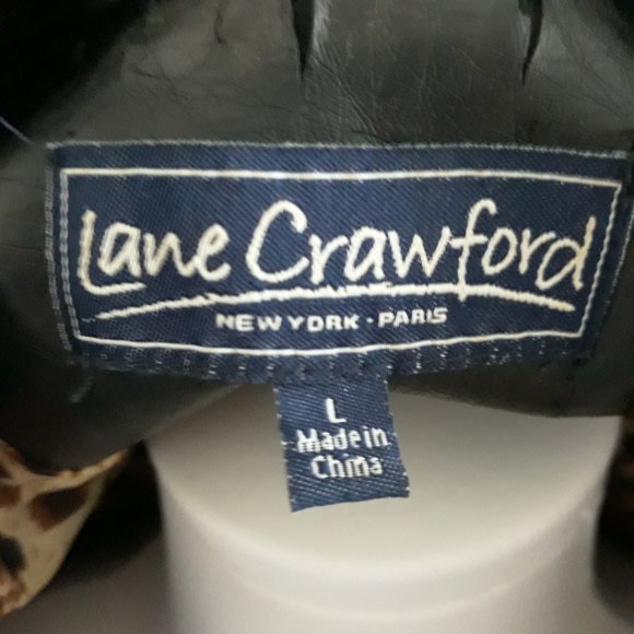 WOMEN'S BLACK JACKET/ SIZE L / LANE CRAWFORD BRAND - Picture 13 of 13